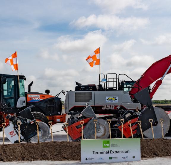 New Terminal Ground Breaking Event